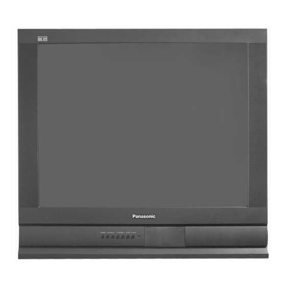 Panasonic CT-24SX11E AP367 Service Manual