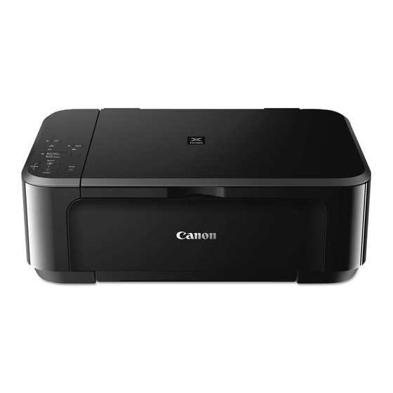 Canon PIXMA MG 3600 SERIES Getting Started