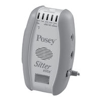 Posey Sitter Elite 8345NC Instruction Manual