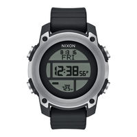 NIXON UNIT DIVE Operation Manual