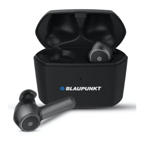 Blaupunkt BTW-PRO Quick Start Manual