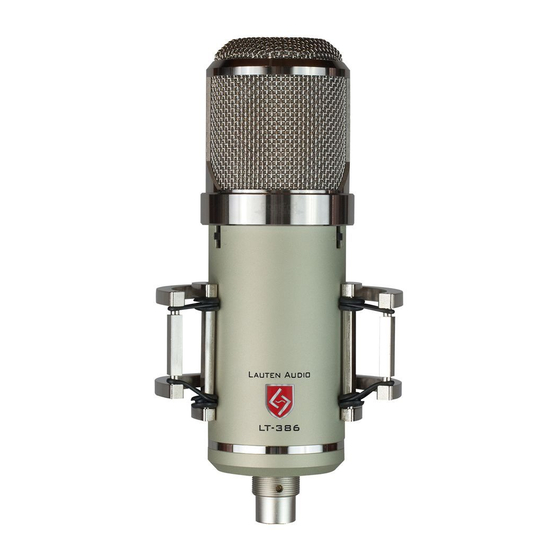 Lauten Audio Eden LT-386 Operating Manual