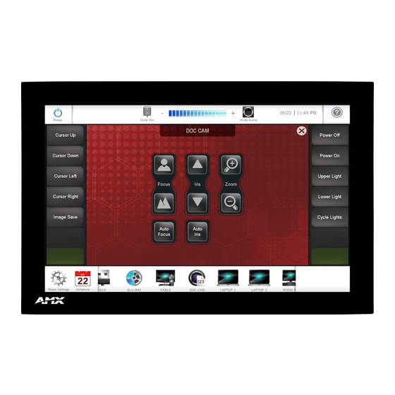 Harman AMX MODERO S MST-1001 Installation & Hardware Reference Manual