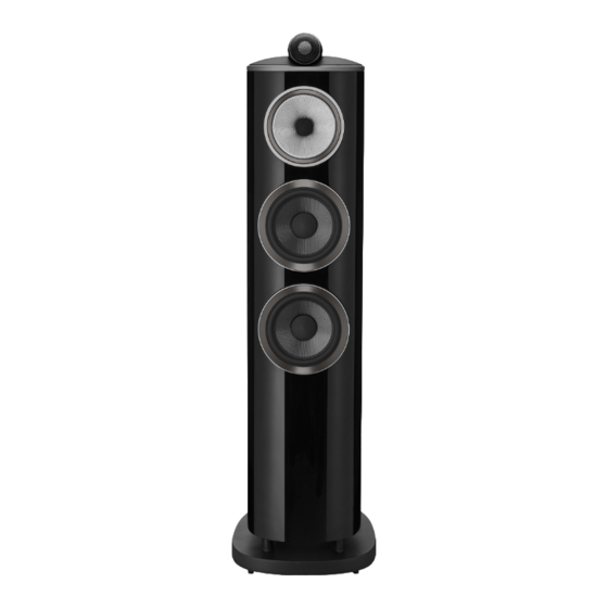 BOWERS & WILKINS 800 SERIES MANUAL Pdf Download | ManualsLib