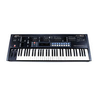 Akai professional AX 60 Operator's Manual