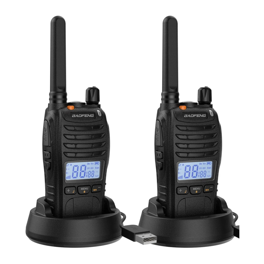 Baofeng BF-88ST PRO - Two Way Radio Manual
