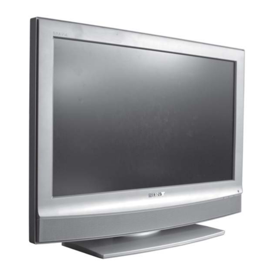 Sony KDL-32P2520 Service Manual