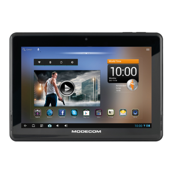 Modecom freetab 1002 Tablet Cover Case Manuals