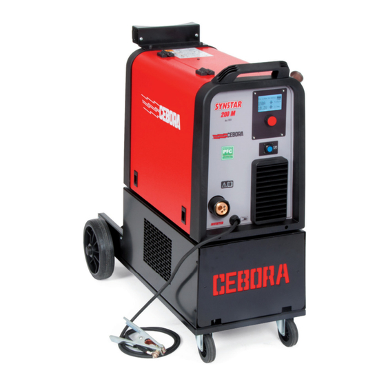 Cebora SYNSTAR 200 M Instruction Manual