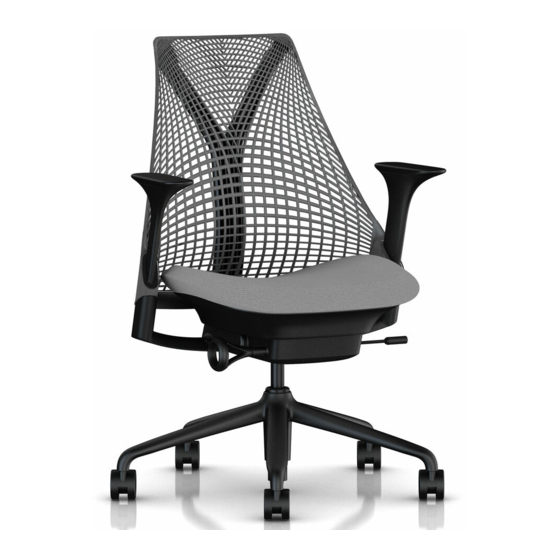 HermanMiller SAYL CHAIR Adjustment Manual