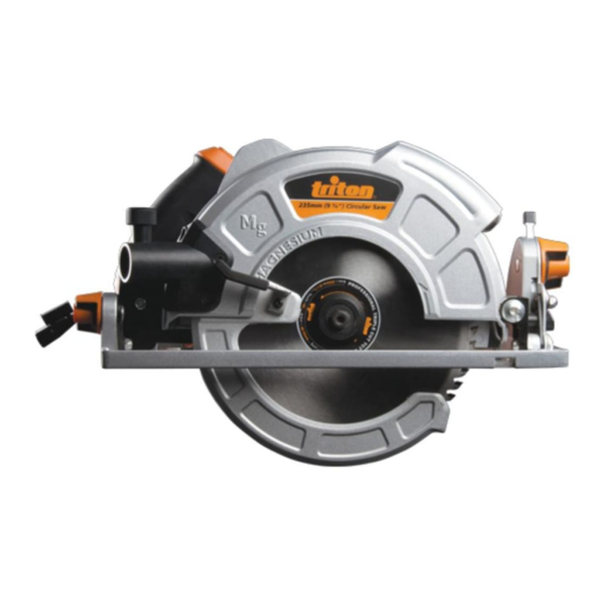 Triton TR201781 Operating And Safety Instructions Manual