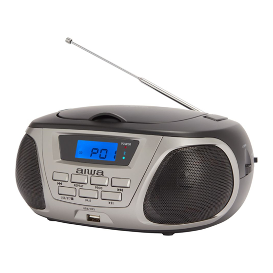 Aiwa BBTU-300 Quick Manual