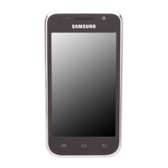 Samsung YP-G1CWY/XAA Specifications
