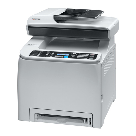 Kyocera FS-C1020MFP Scanning Manual