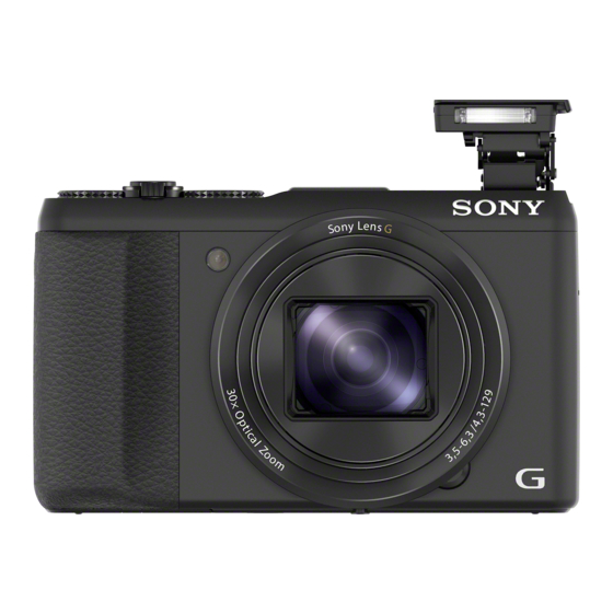 User Manuals: Sony DSC-HX50V Digital Camera