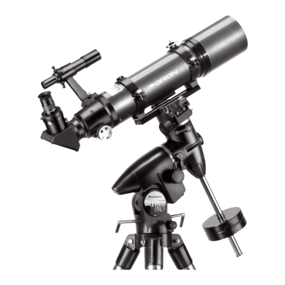 ORION TELESCOPES & BINOCULARS SkyView Pro 80mm ED EQ 9884 Manuals