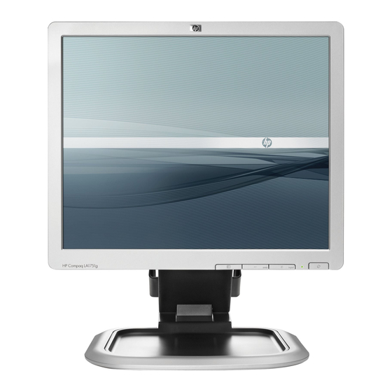 HP Compaq LA1951g Quickspecs