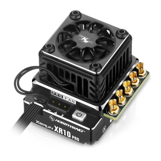 Hobbywing Xerun XR10 Pro User Manual