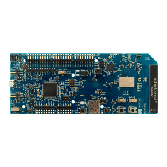 Nordic nRF9160 User Manual
