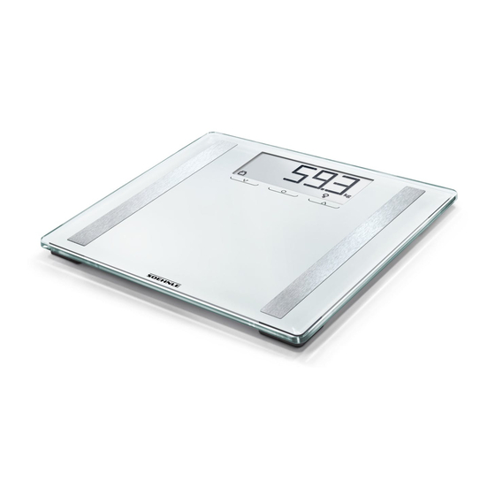 Soehnle Shape Sense Control 200 User Manual