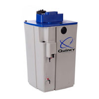 Quincy Compressor QCS1600 Operating Instructions Manual