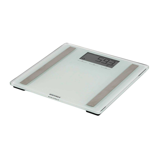 Soehnle Shape Sense Control 200 User Manual