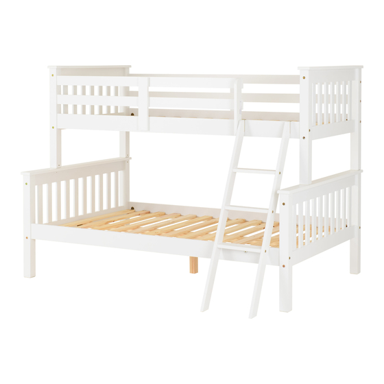 Seconique NEPTUNE TRIPLE SLEEPER Assembly Instructions Manual