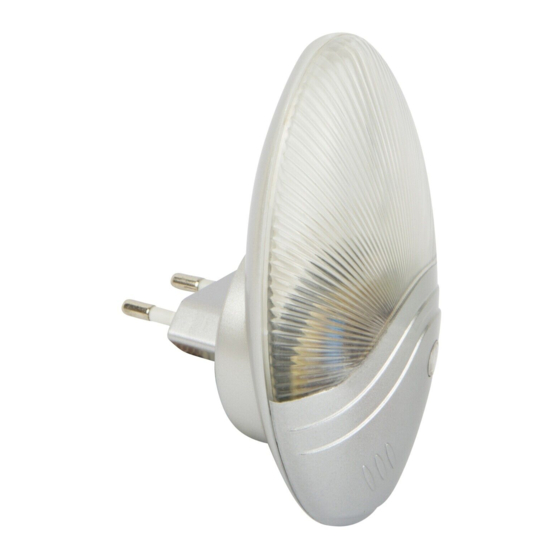 User Manuals: Heitronic 47188 Sensor Night Light