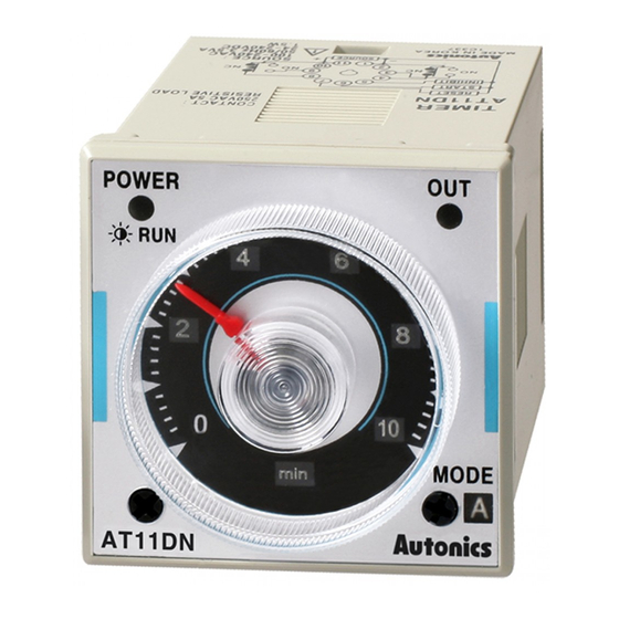 Autonics AT11DN Manual