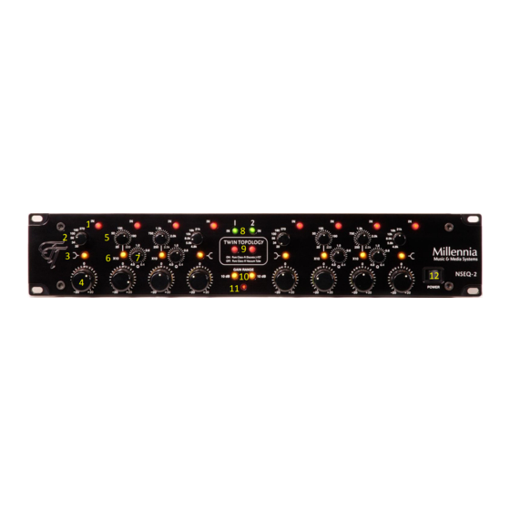 Millenia Media NSEQ-2 Quick Start Manual