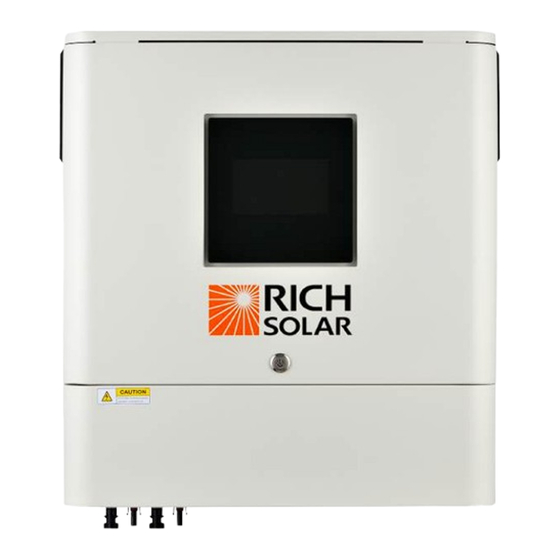 Rich Solar NOVA 6500S User Manual