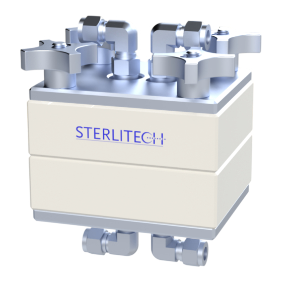 Sterlitech CF016D-FO Cell Assembly & Operation Manual