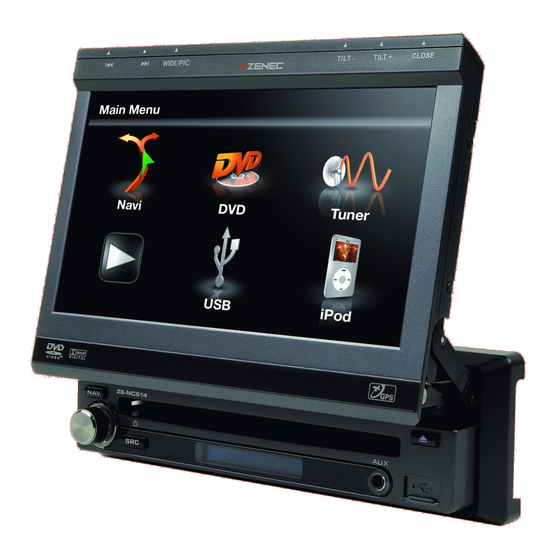 ZENEC ZE-NC514 User Manual