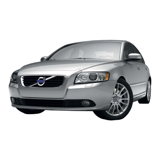 Volvo S40 2011 Quick Manual