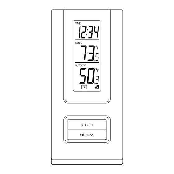 La Crosse Technology WS-9117U Instruction Manual
