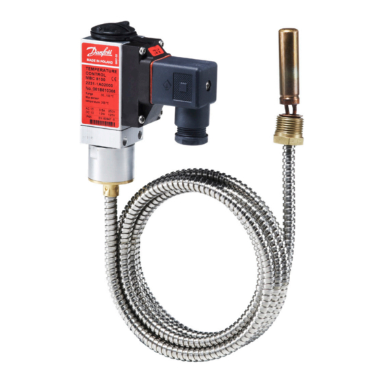 Danfoss MBC 8000 Instructions