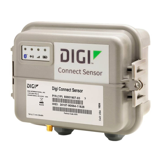 Digi Connect Sensor+ User Manual