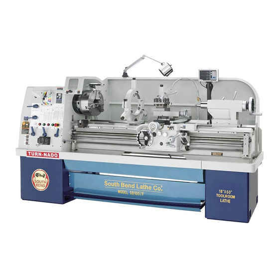 South bend TURN-NADO SB1046PF Owner's Manual