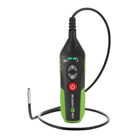 Elma Instruments B-Scope 800 Manual