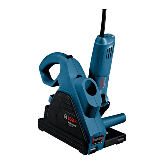 Bosch GNF 20 CA Professional Original Instructions Manual