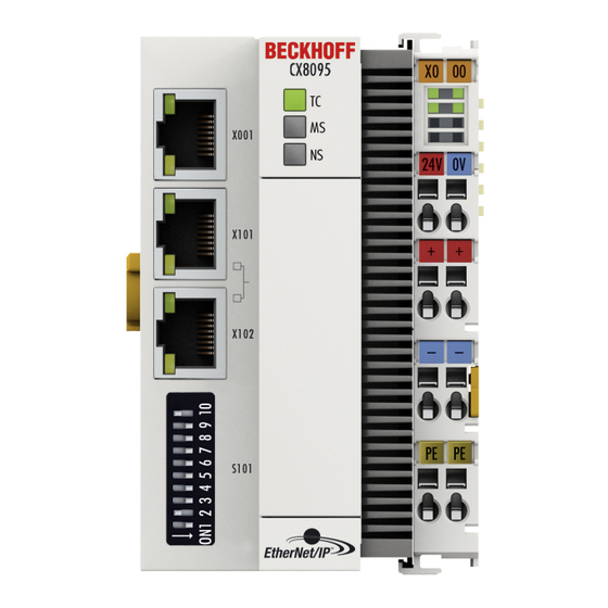 Beckhoff CX8095 Manual