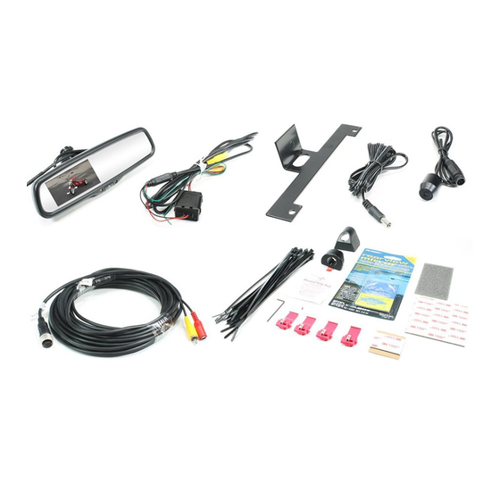 Rostra RearSight 250-8308 Installation Instructions