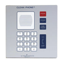 Hubbell GAI-TRONICS Clean Phone 295-001F Manual