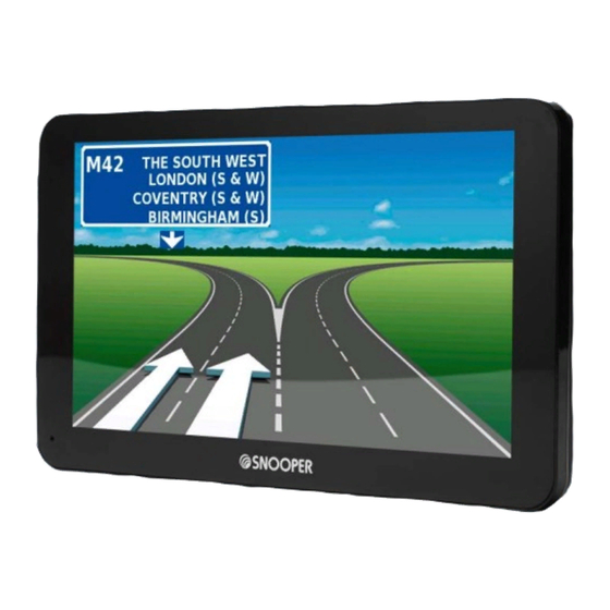 Snooper Truckmate Pro S6800 Manual