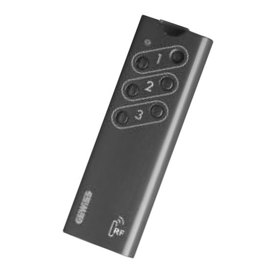Gewiss SYSTEM RF Series Instruction Manual
