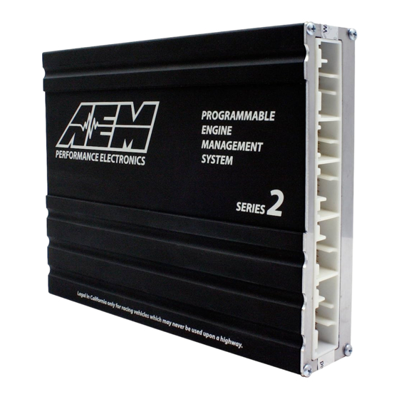 AEM Performance Electronics 30-6053 Series Instruction Manual