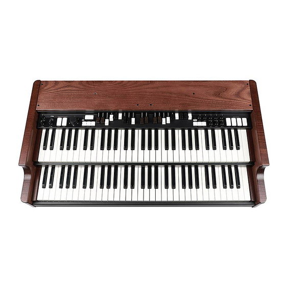 Crumar Mojo Classic User Manual