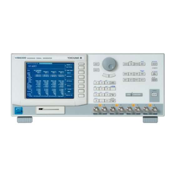 YOKOGAWA VB8300 User Manual