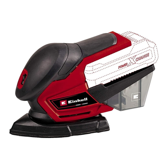 EINHELL TE-OS 18/150 Li Operating Instructions Manual