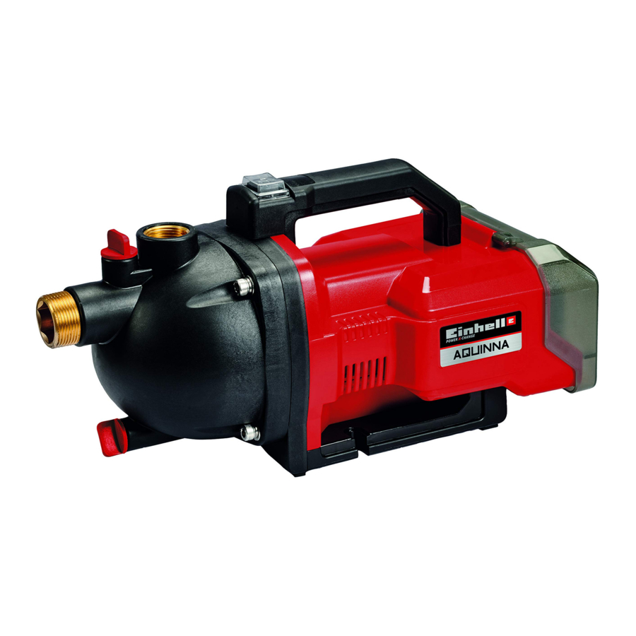 EINHELL AQUINNA 36/30 Manual